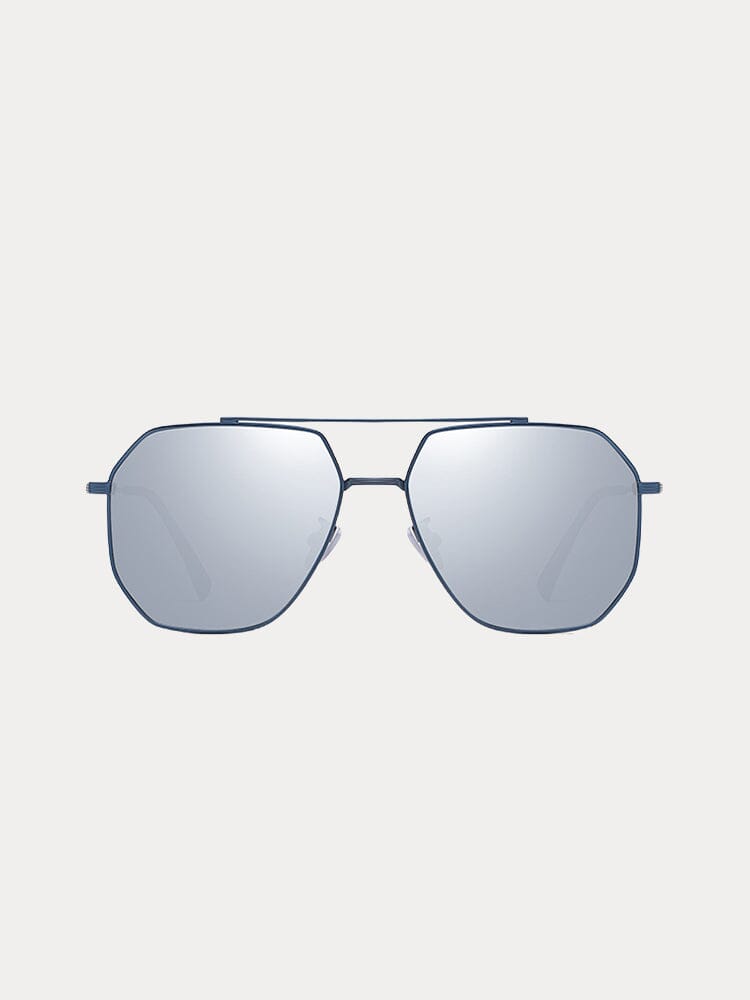 Modische rechteckige polarisierte Sonnenbrille
