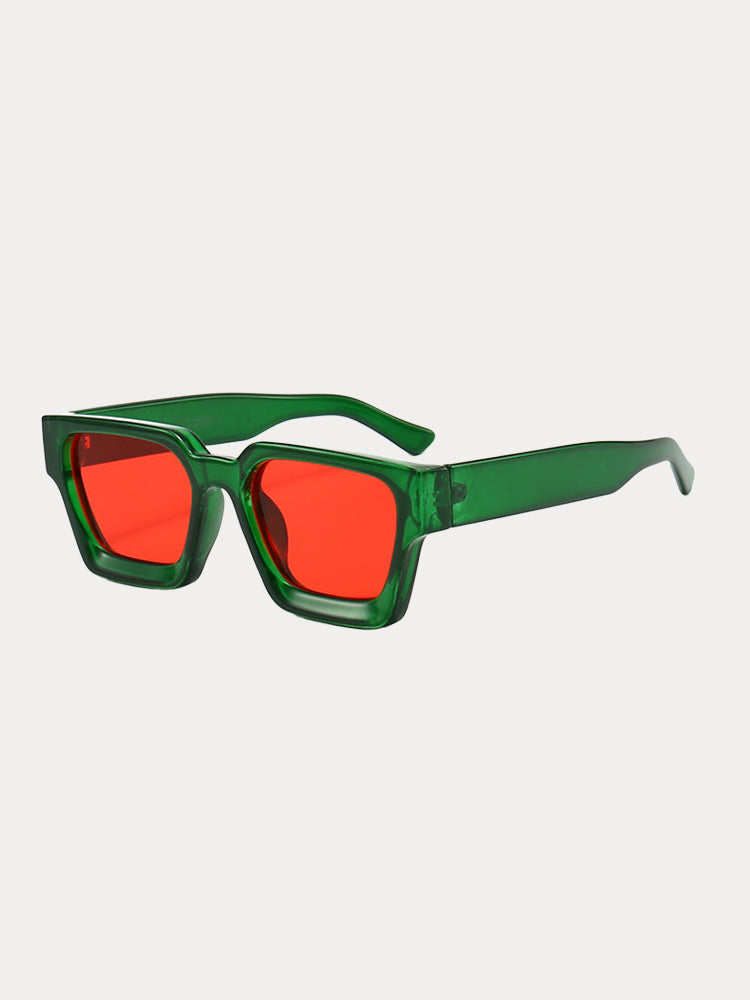 Vintage Fashion quadratische Sonnenbrille