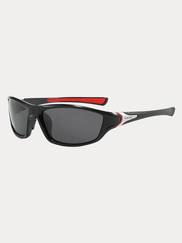 Rechteckige Sport-Sonnenbrille für Outdoor-Radfahren, polarisiert