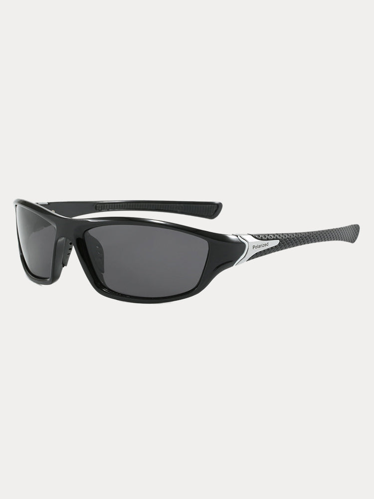 Rechteckige Sport-Sonnenbrille für Outdoor-Radfahren, polarisiert