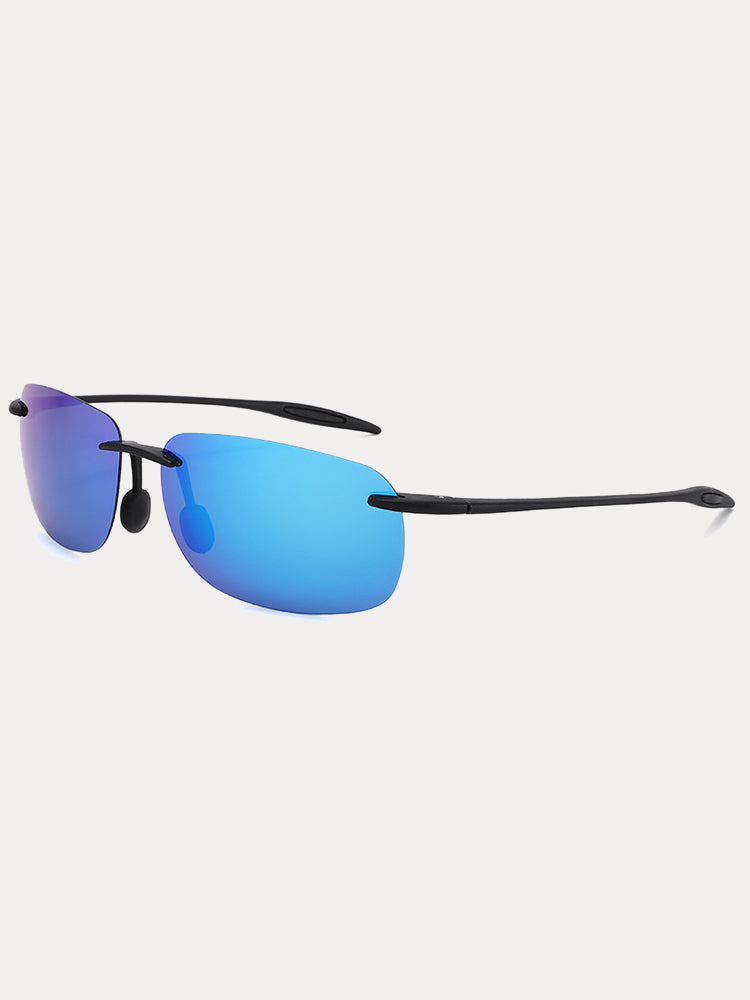 Unisex randlose polarisierte TR90-Sonnenbrille