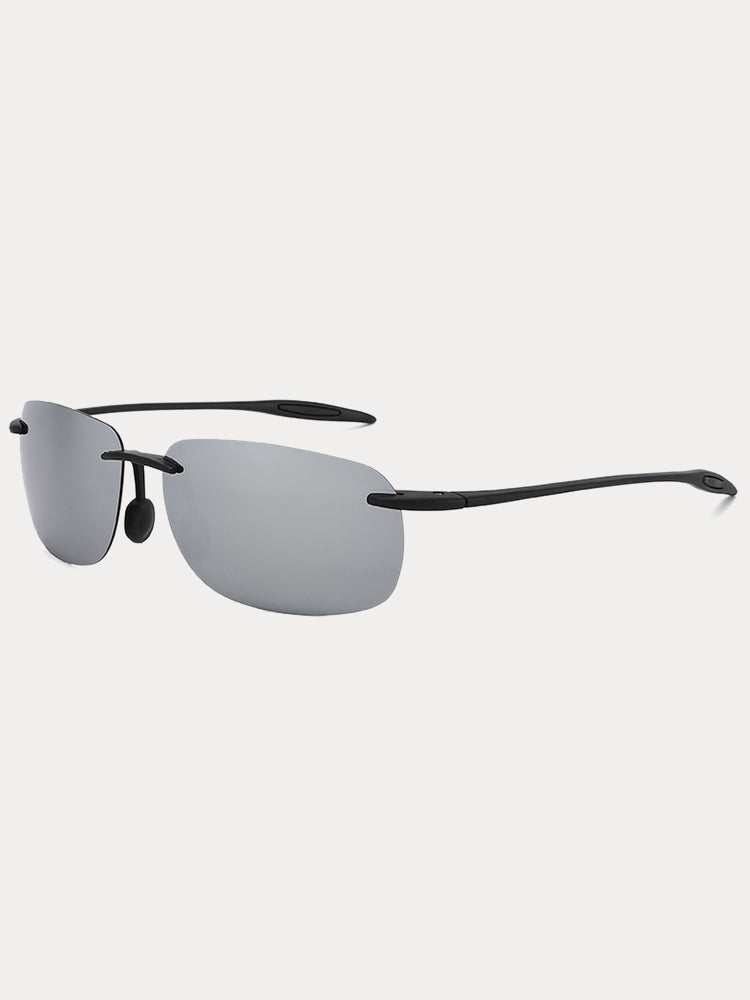 Unisex randlose polarisierte TR90-Sonnenbrille