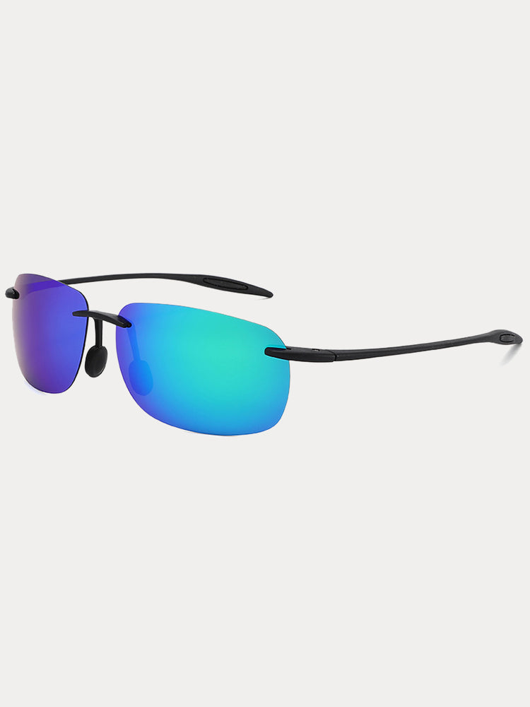 Unisex randlose polarisierte TR90-Sonnenbrille