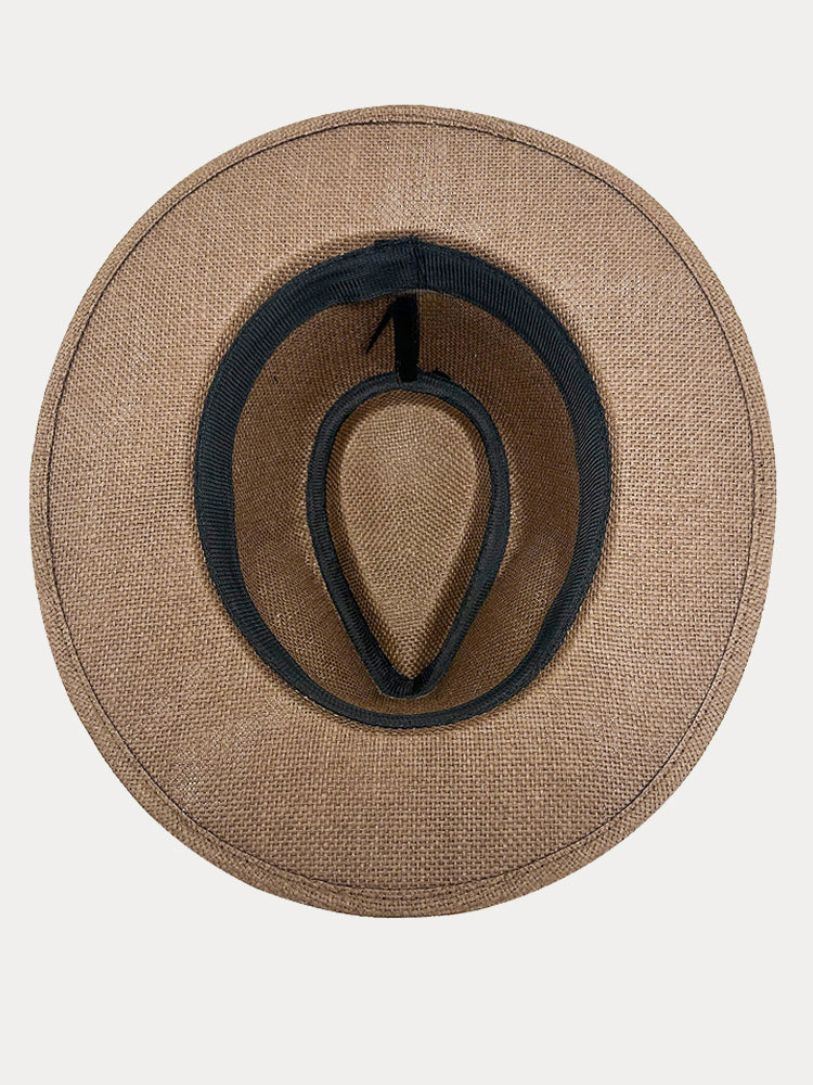 Airy Mesh Perforated Panama Fedora