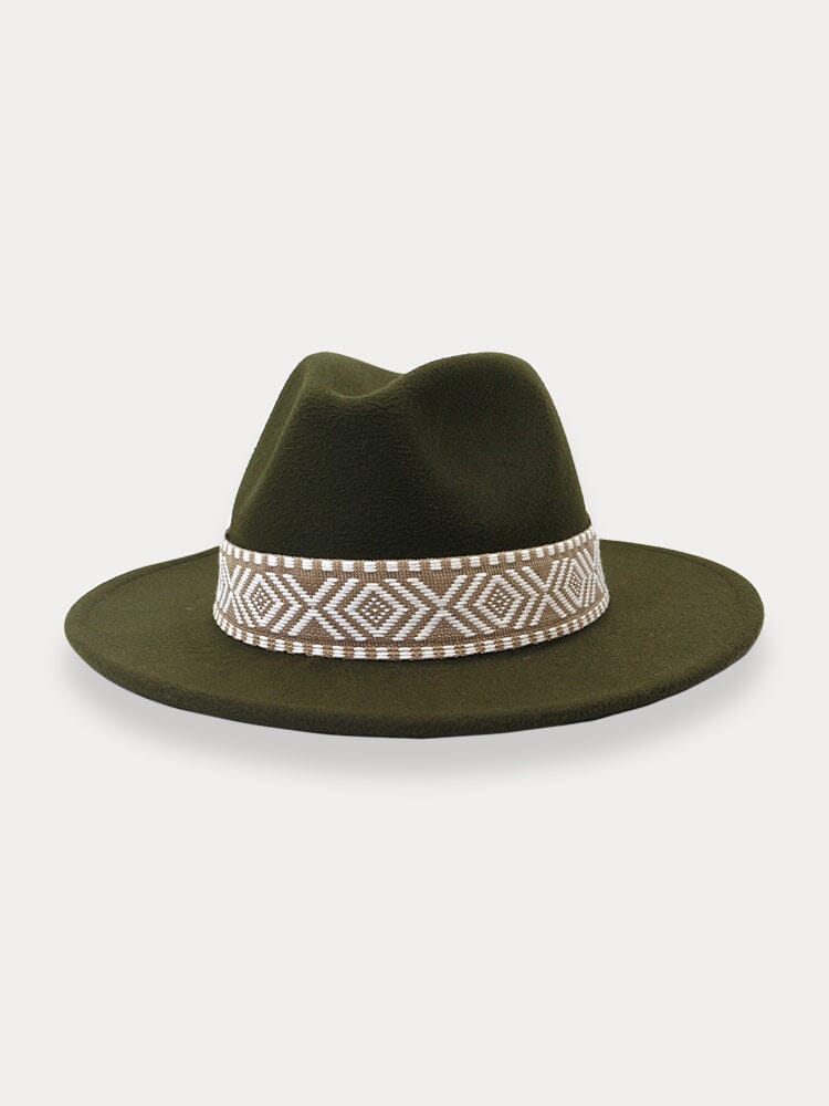 Fedora Hat with Removable Band
