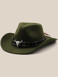 Klassischer Cowboyhut aus 100 % Wolle