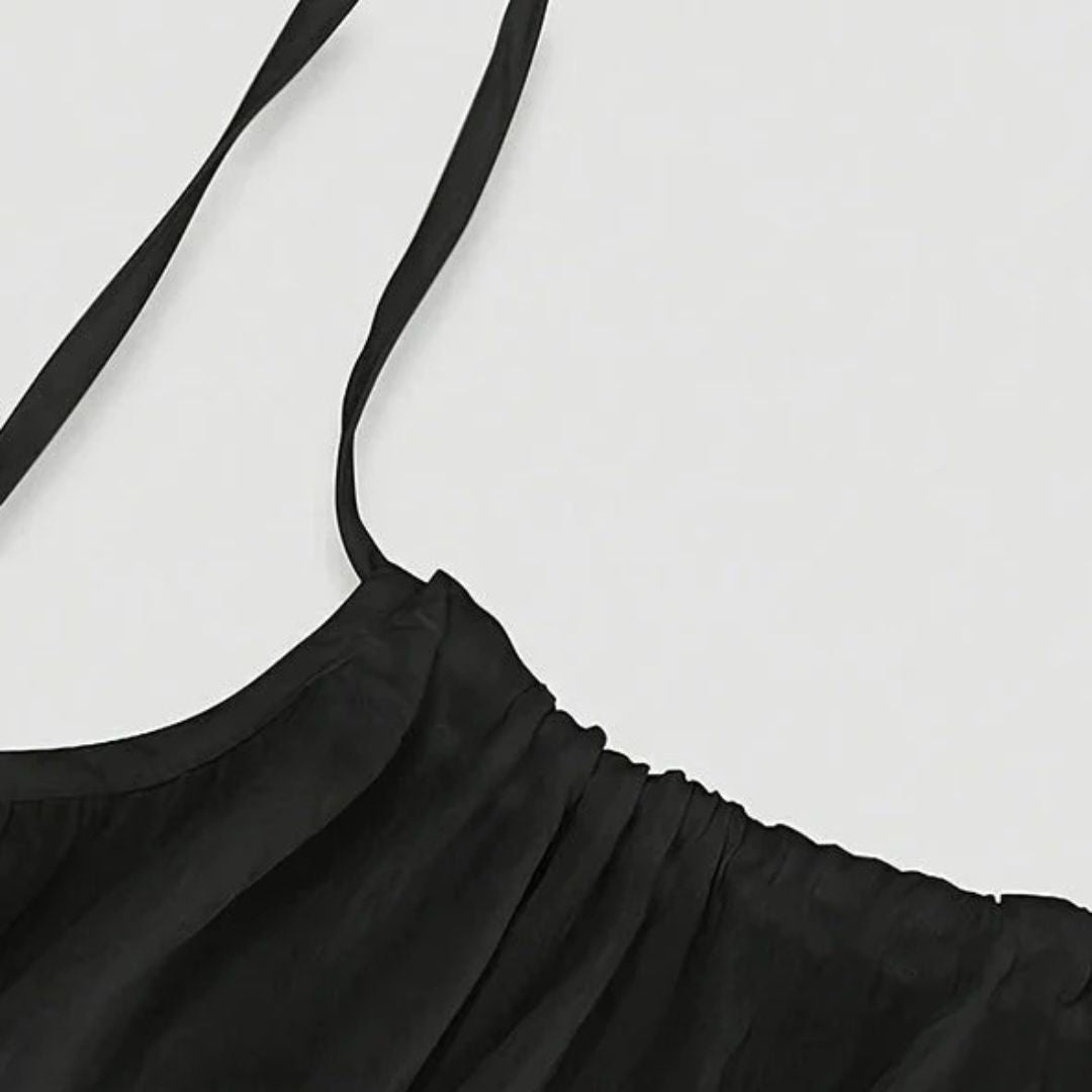 Soft-Toned Flowy Nuance Dress